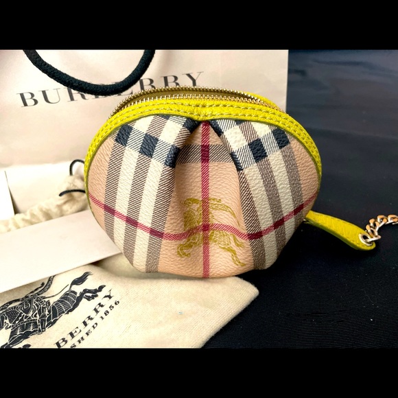 Burberry Dome Keychain Purse - Picture 1 of 10